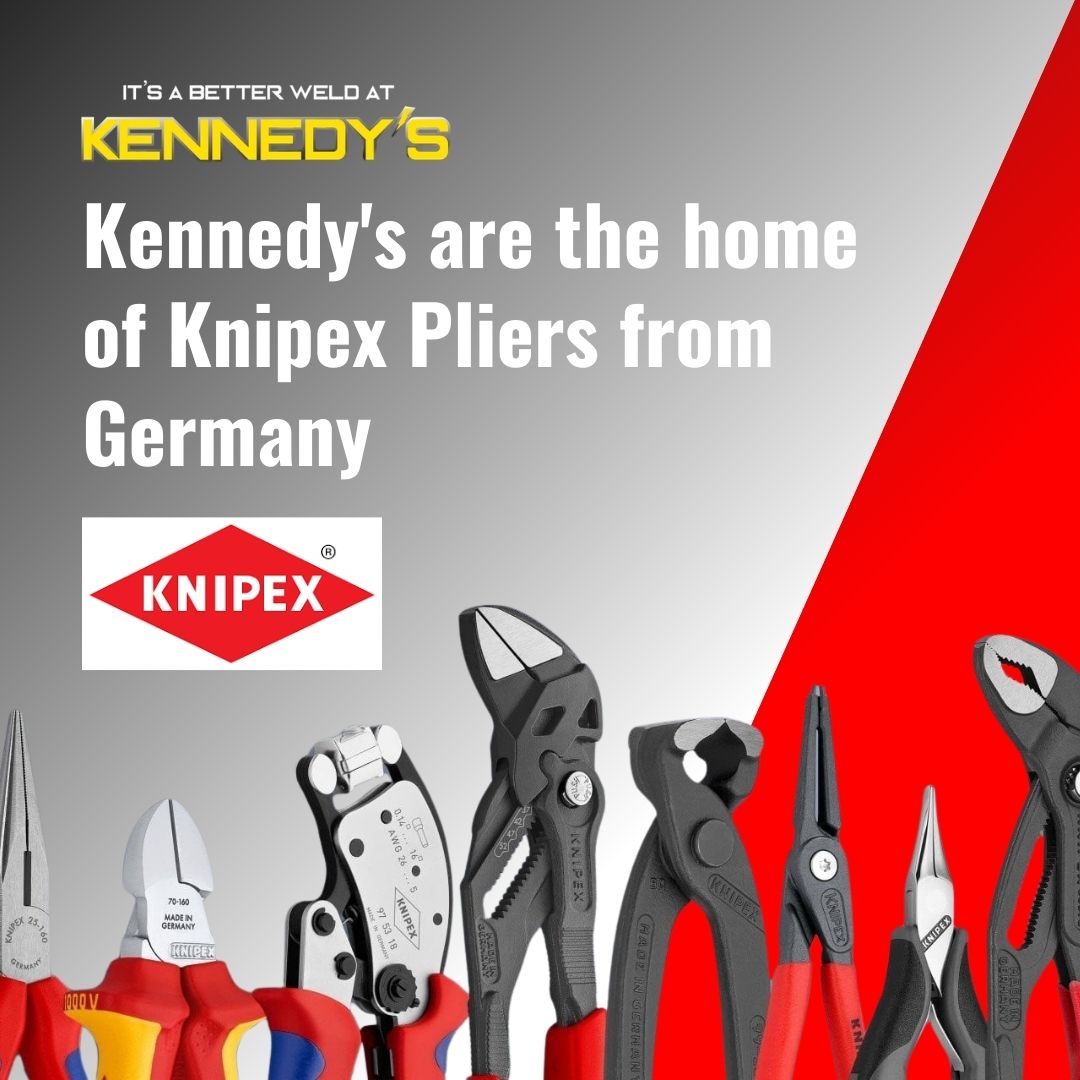 This is an image of Knipex Pliers landing page image collection. Made in Germany. Kennedy's Welding Supplies in Hobart, Launceston, Devonport. Knipex, Tridon, TOledo, Kincrome