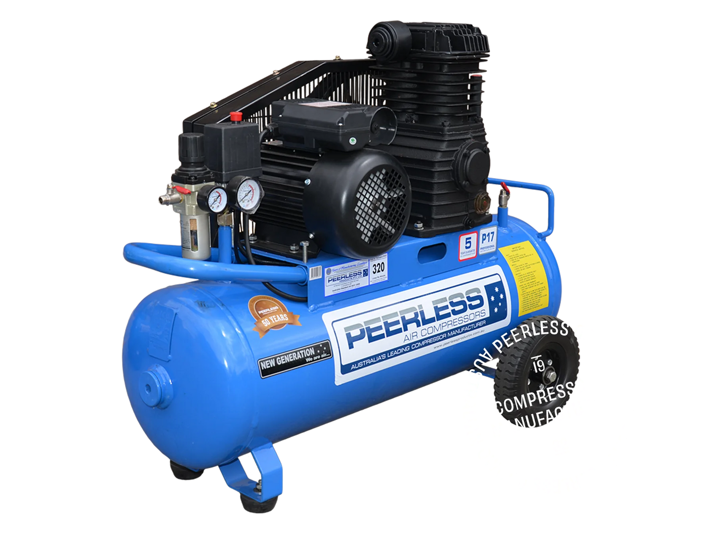 Peerless P17 Belt Drive Compressor