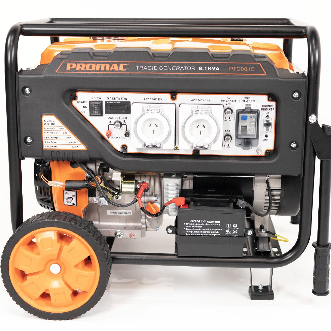 Promac 8.1kva Tradie Generator E-start