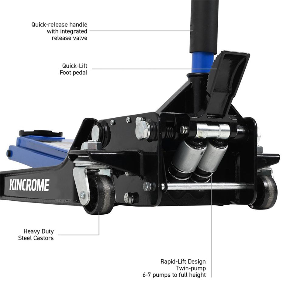 KINCROME 1100KG SLP GARAGE JACK