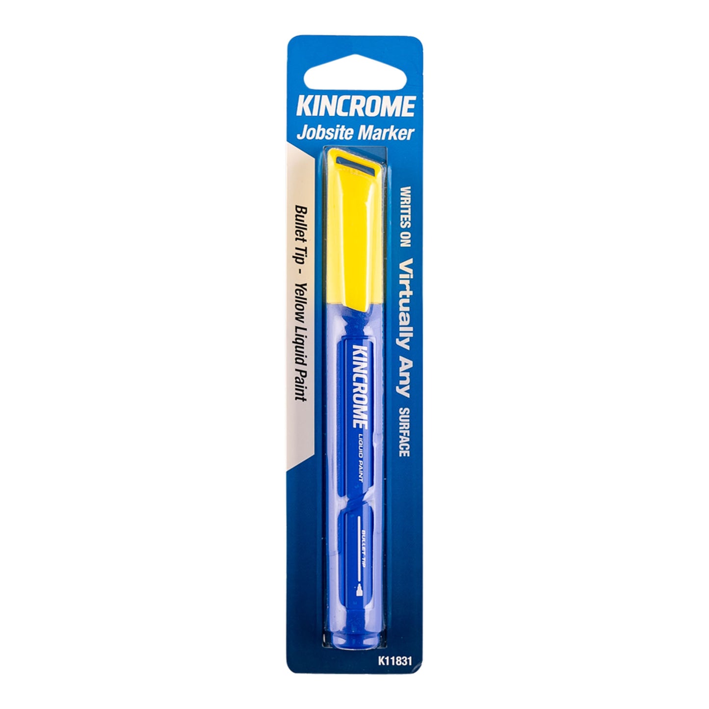 KINCROME - YELLOW PAINT MARKER - BULLET POINT