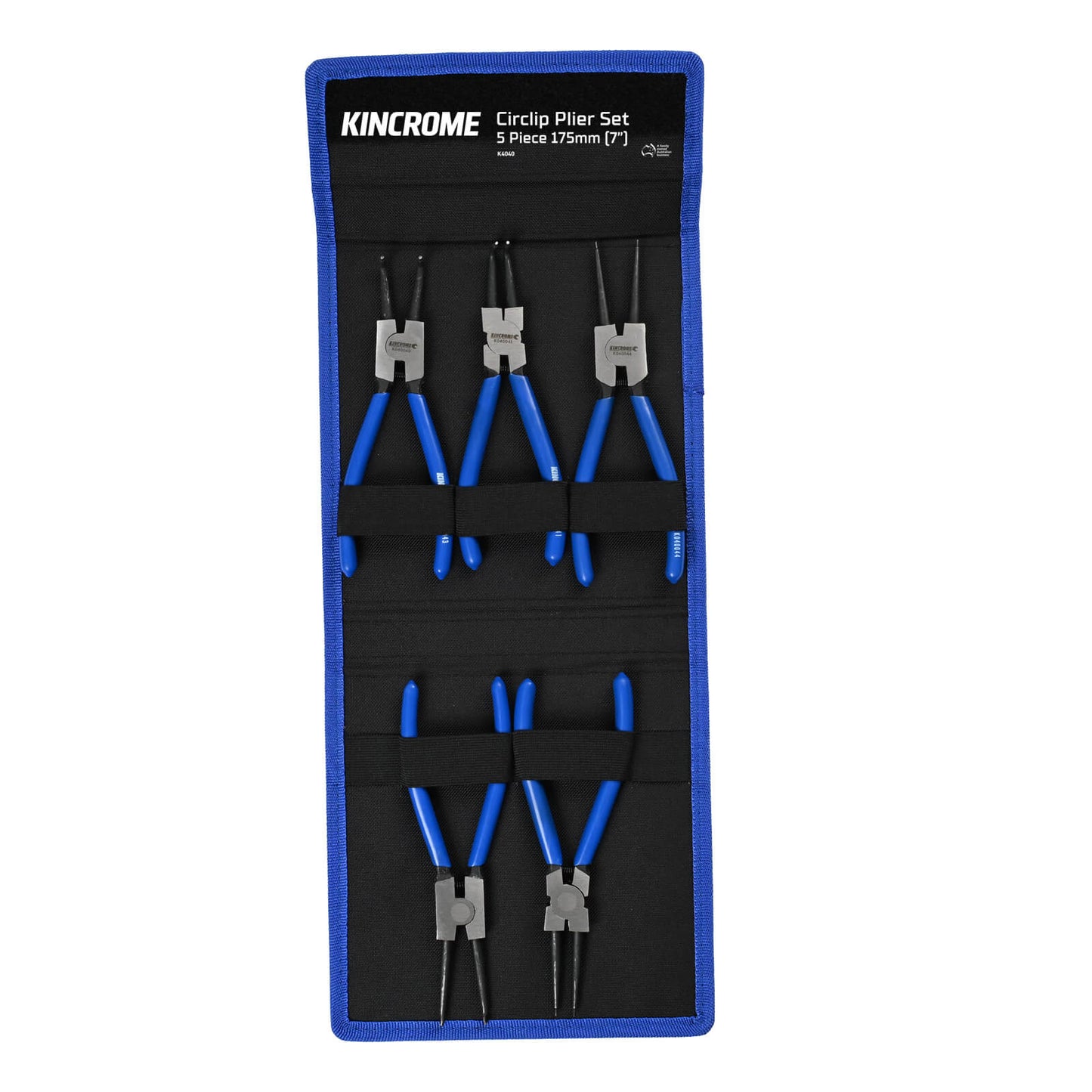 KINCROME CIRCLIP PLIER SET 5 PIECE