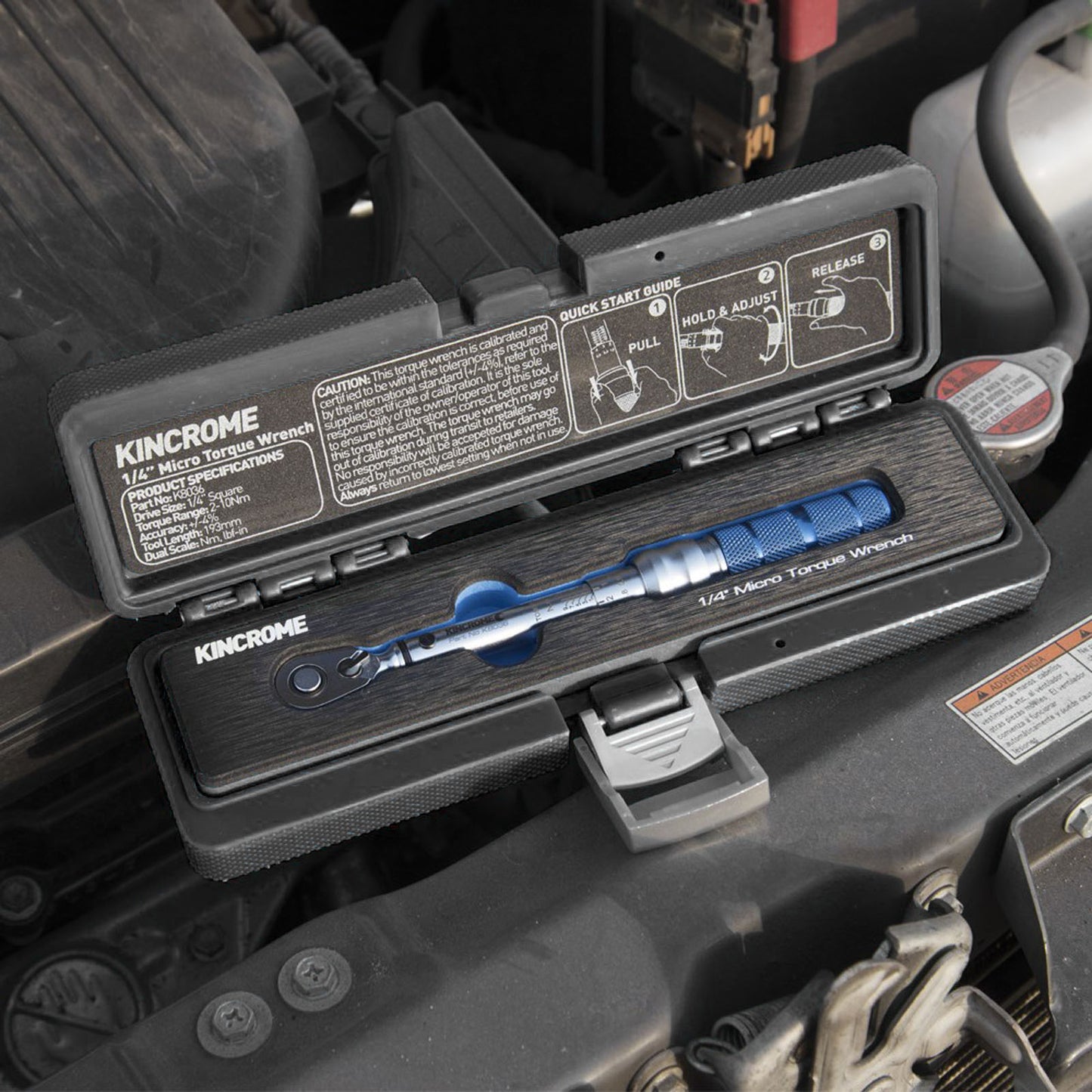 KINCROME 1/4 TORQUE WRENCH 2-10NM
