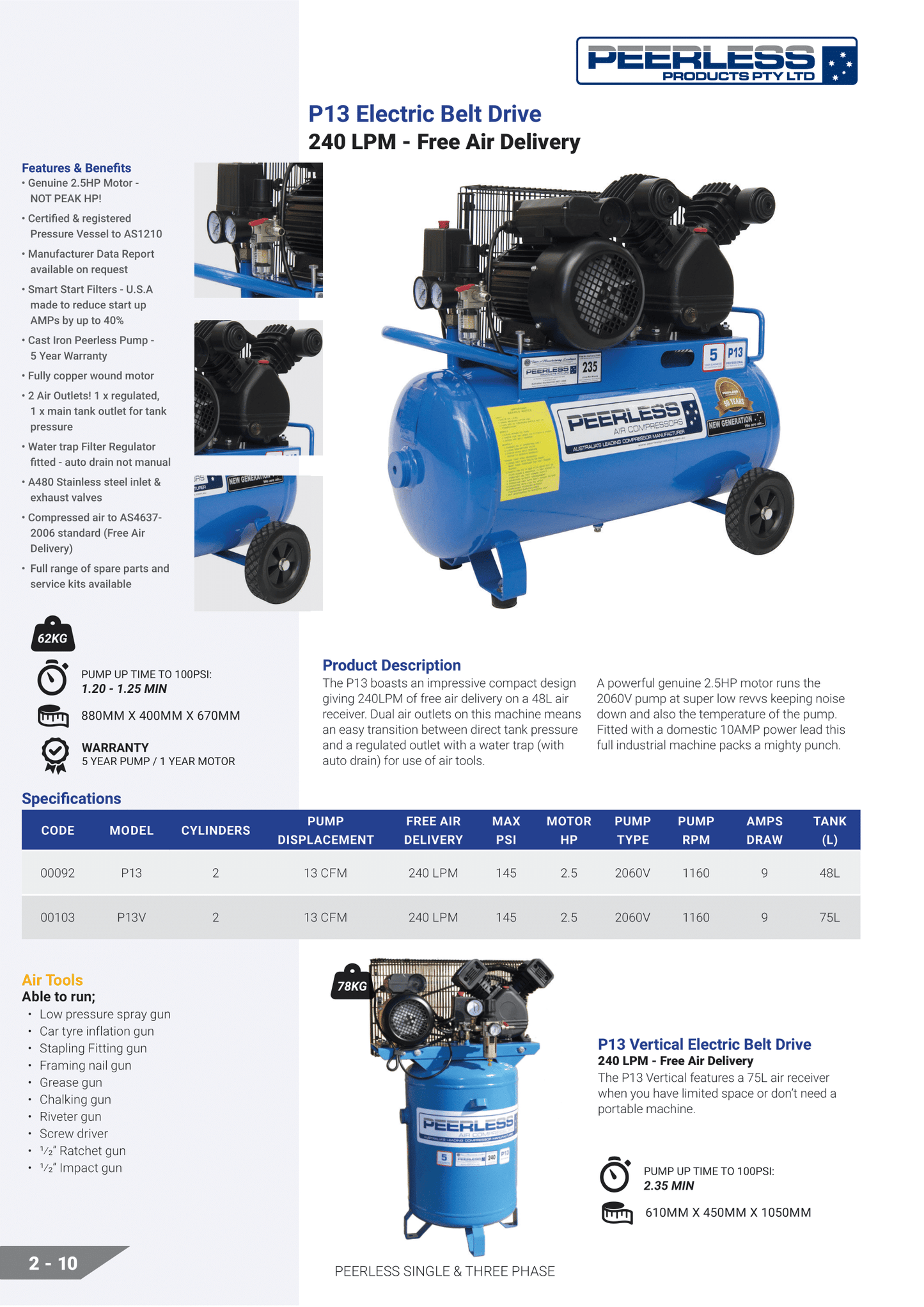 P13 Air Compressor