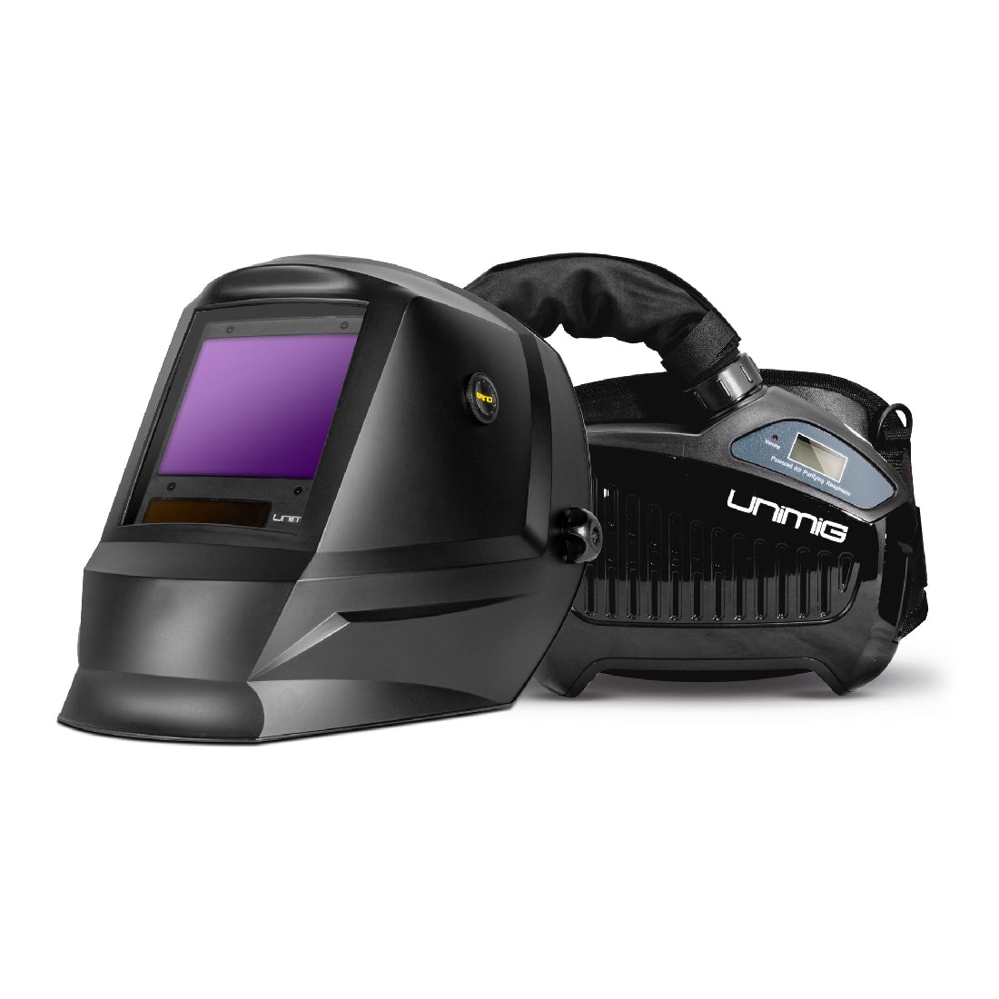Unimig Papr Powered Air Purifying Respirator – Black
