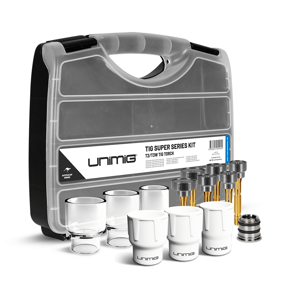 Unimig T2/t3w Super Gas Lens Kit