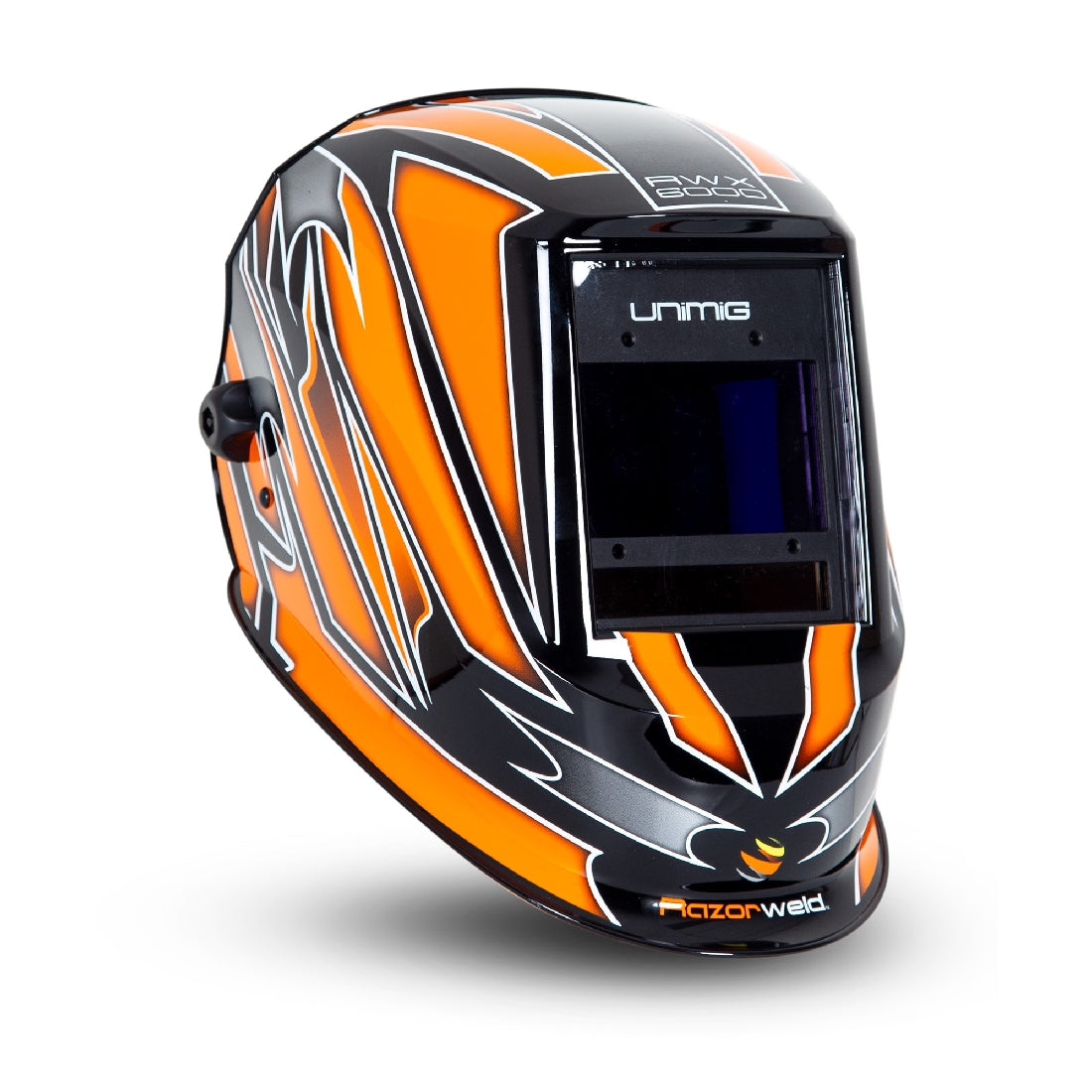 Unimig Orange Razor Welding Helmet
