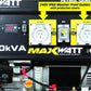 Maxwatt 9kva 7500w Petrol Electric Start Generator