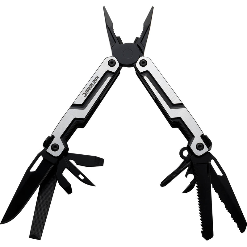This is an image of Kincrome multi-tool with pliers, knife, and saw blades, offered by Kennedys Welding Supplies in Derwent Park TAS, tool shop and welding specialists.