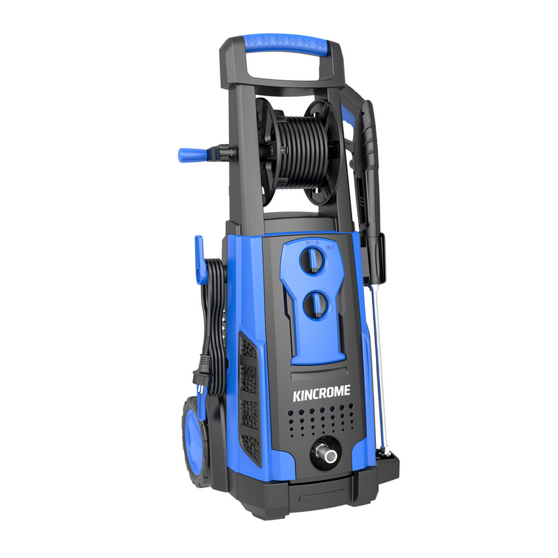 This is an image of a blue and black Kincrome pressure washer by Kennedys Welding Supplies in Derwent Park TAS offering tool shop and welding specialists