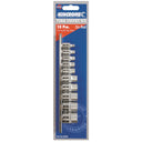 SOCKET SET TORX® 10 PIECE 1/4, 3/8 DVE