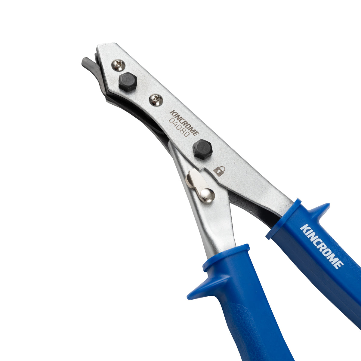 This is an image of Kincrome 04080 metal hand tool with blue handles at Kennedys Welding Supplies in Derwent Park TAS, offering tool shop and welding specialists