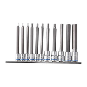 KINCROME HEX SOCKET SET 11PC AF 100MM