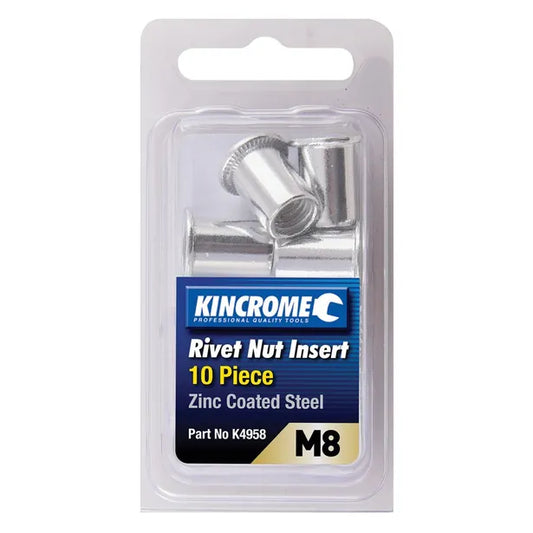 KINCROME M8 RIVNUT 10 PCE