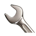 This is an image of a close-up shiny open-end wrench tool from Kennedys Welding Supplies in Derwent Park TAS, offering tool shop and welding specialist services