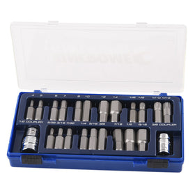 HEX & SPLINE DRIVE SET 23 PIECE