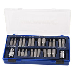 HEX & SPLINE DRIVE SET 23 PIECE