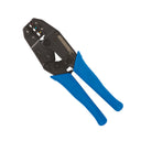 This is an image of a Winchrome crimping tool with blue handles, offered by Kennedys Welding Supplies in Derwent Park TAS tool shop and welding specialists