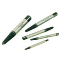 This is an image of Kincrome screw extractors set, offered by Kennedys Welding Supplies in Derwent Park TAS, tool shop and welding specialists