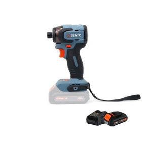 SENIX BRUSHLESS IMPACT DRIVER,2.0AH BATT,CHARGER PDIX2-M2-EU