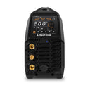 This is an image of a black Unimig welding machine showing digital control panel set to 200A, offered by Kennedys Welding Supplies in Derwent Park TAS