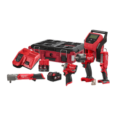 (D.)MILWAUKEE FUEL M12/M18 5PCE POWER PACK PROMO - M18FPP5N533P