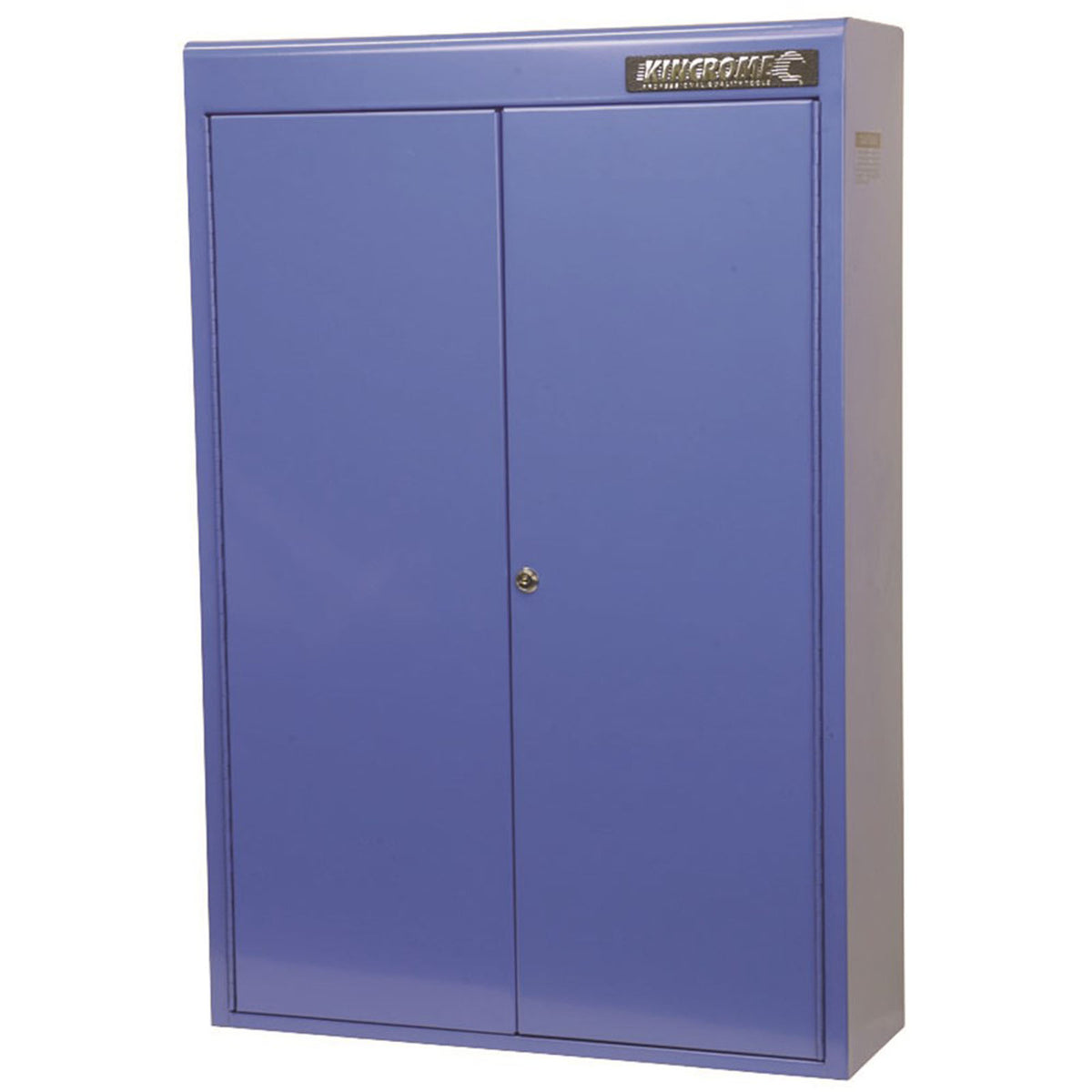 This is an image of a blue Killgrom metal storage cabinet by Kennedys Welding Supplies in Derwent Park TAS, tool shop and welding specialists