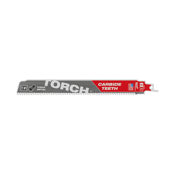 MILWAUKEE TORCH BLADE W/ NITROUS CARBIDE TEETH 7TPI 230MM