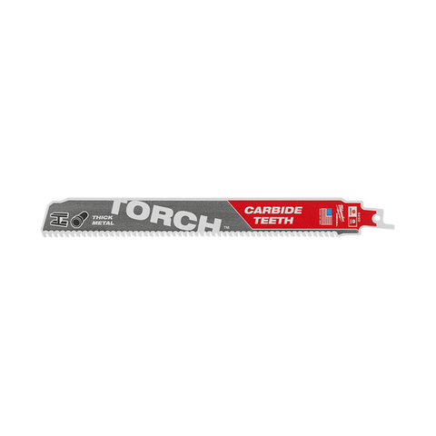 MILWAUKEE TORCH BLADE W/ NITROUS CARBIDE TEETH 7TPI 230MM