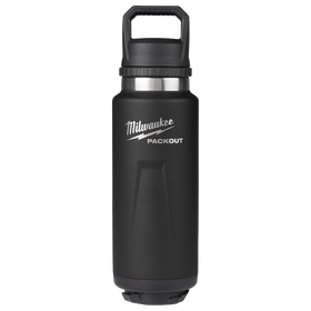MILWAUKEE PACKOUT 1064ML MODULAR BOTTLE WITH CHUG LID - BLACK