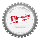 This is an image of a Milwaukee 34-tooth metal cutting saw blade, 5-7/8 inch, at Kennedys Welding Supplies in Derwent Park, TAS offering tool shop and welding specialist services
