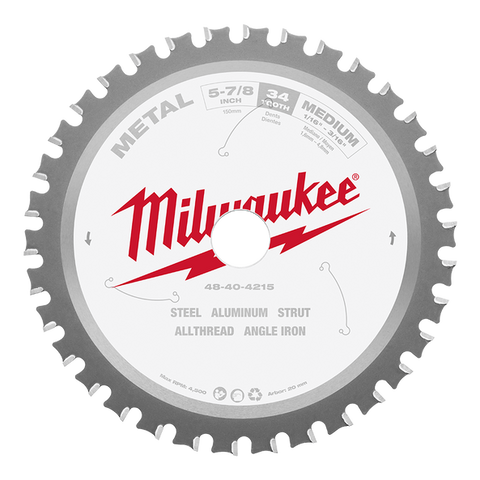 MILWAUKEE CIRC SAW METAL BLADE 34T 149MM - 48404215