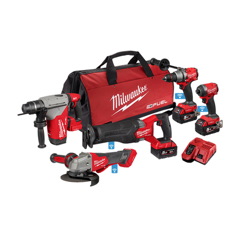 MILWAUKEE M18 ONE-KEY 5 PIECE KIT M18ONEPP5A3503B - M18ONEPP5A3503B