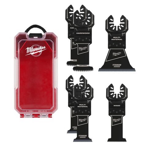 MILWAUKEE MULTI TOOL BLADE KIT 6PCE