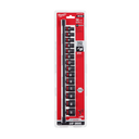 MILWAUKEE 3/8DR 14PCE METRIC IMPACT SOCKETS