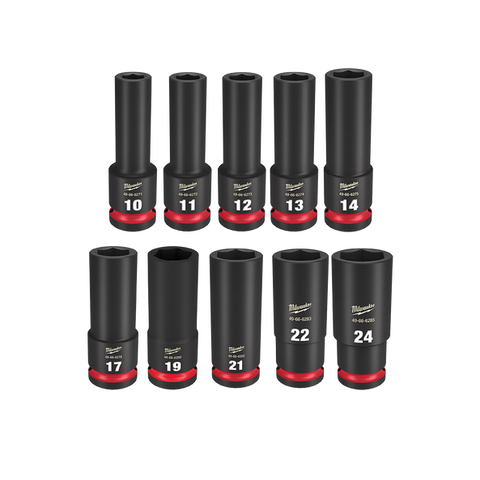 MILWAUKEE 1/2DR 14PCE DEEP IMPACT SOCKET