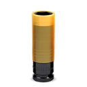 This is an image of a 9mm impact socket with yellow protective sleeve, offered by Kennedys Welding Supplies in Derwent Park TAS, Tool Shop and Welding Specialists