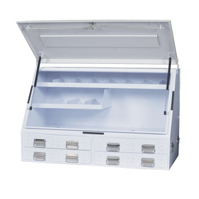 KINCROME UPRIGHT TRUCK BOX 4 DR WHITE