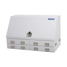 KINCROME UPRIGHT TRUCK BOX 4 DR WHITE