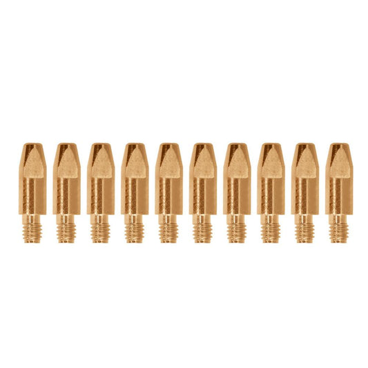 UNIMIG CONTACT TIPS 0.9MM X M6 8MM BINZEL STYLE 24/25/36 PCT0009-09 PACK OF 10