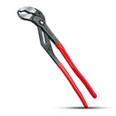 This is an image of red-handled adjustable groove joint pliers from Kennedys Welding Supplies in Derwent Park, TAS, tool shop and welding specialists