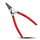 This is an image of Knipex pliers with red handles, offered by Kennedys Welding Supplies in Derwent Park TAS