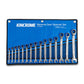 GEAR SPANNER SET 15 PIECE METRIC