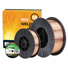 BOSSWELD ER70 S6 SOLID MIG WIRE X 0.9MM X 5 KG SPL