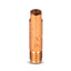 This is an image of a copper MIG welder contact tip from Kennedys Welding Supplies in Derwent Park, TAS, offering welding specialists and tool shop services
