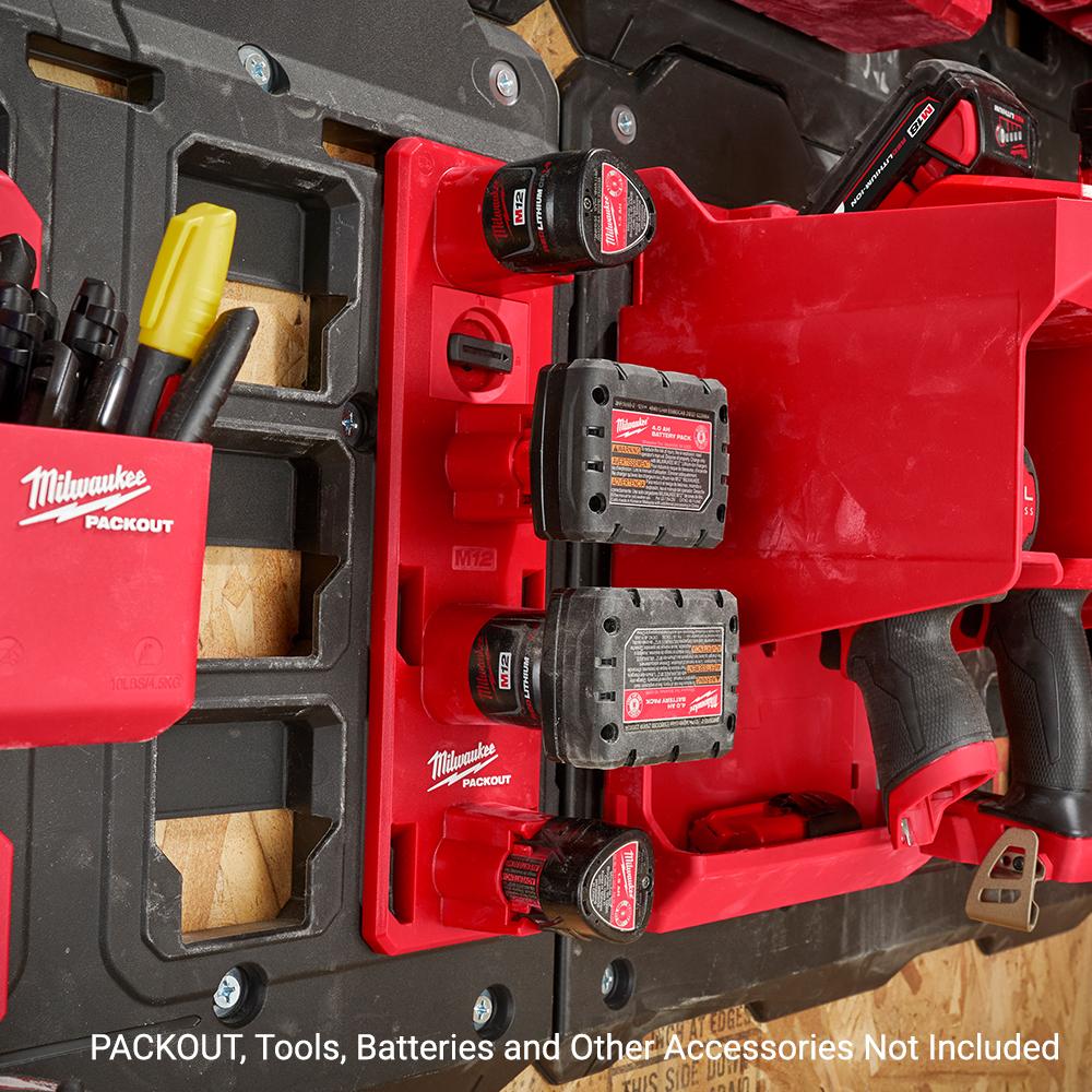 PACKOUT™ M12 BATTERY RACK