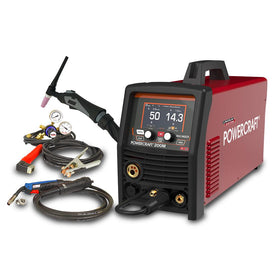 Lincoln Electric K69074-1 200A 10A 4-in-1 200m Powercraft Multi Process Welder