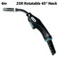TRIFAMET ERGOPLUS SB25 4M EURO MIG TORCH