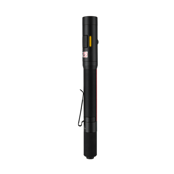 This is an image of a black laser pen tool, offered by Kennedys Welding Supplies in Derwent Park TAS, experts in welding, tool shop, and power tool repairs