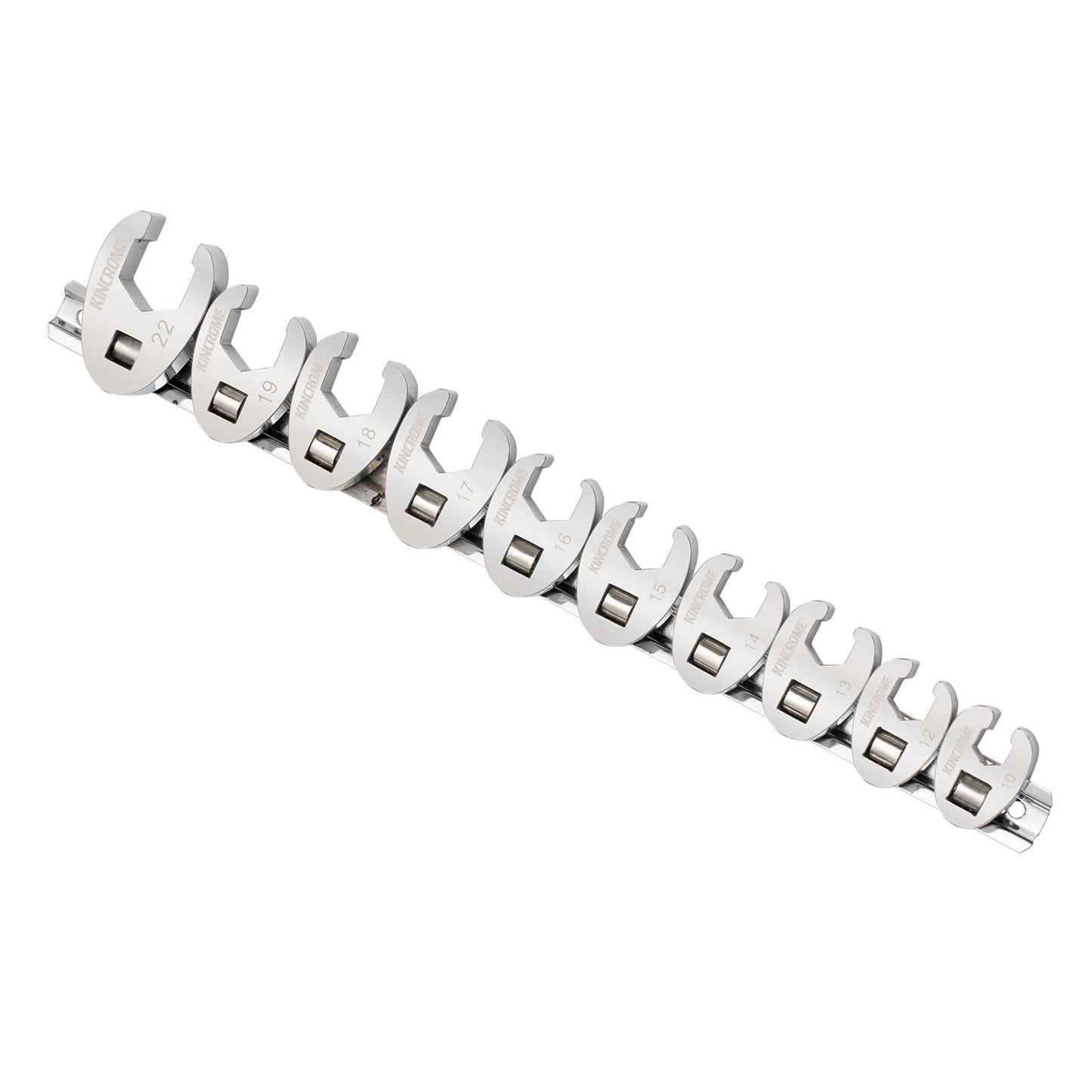 KINCROME 3/8 CROWS FOOT SPANNER SET 10 PCE
